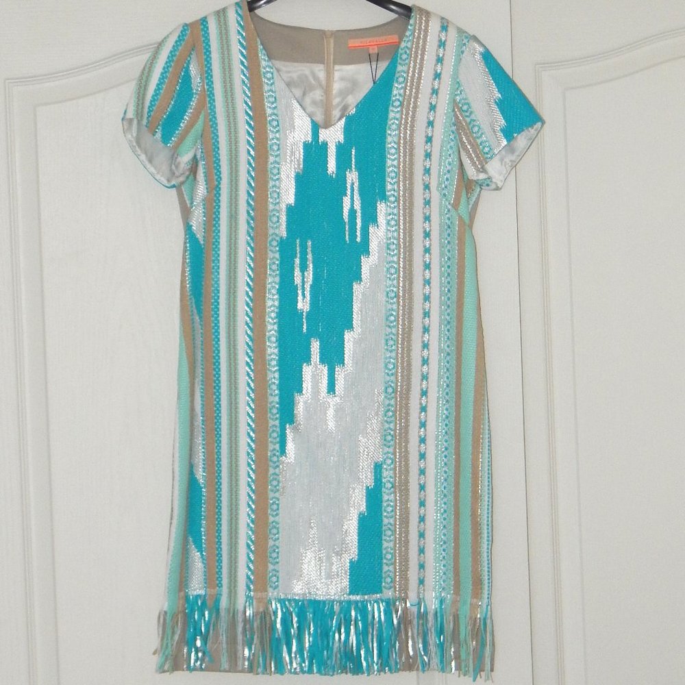 VILAGALLO MORGETTE JACQUARD KNITTED DRESS PORTUGAL